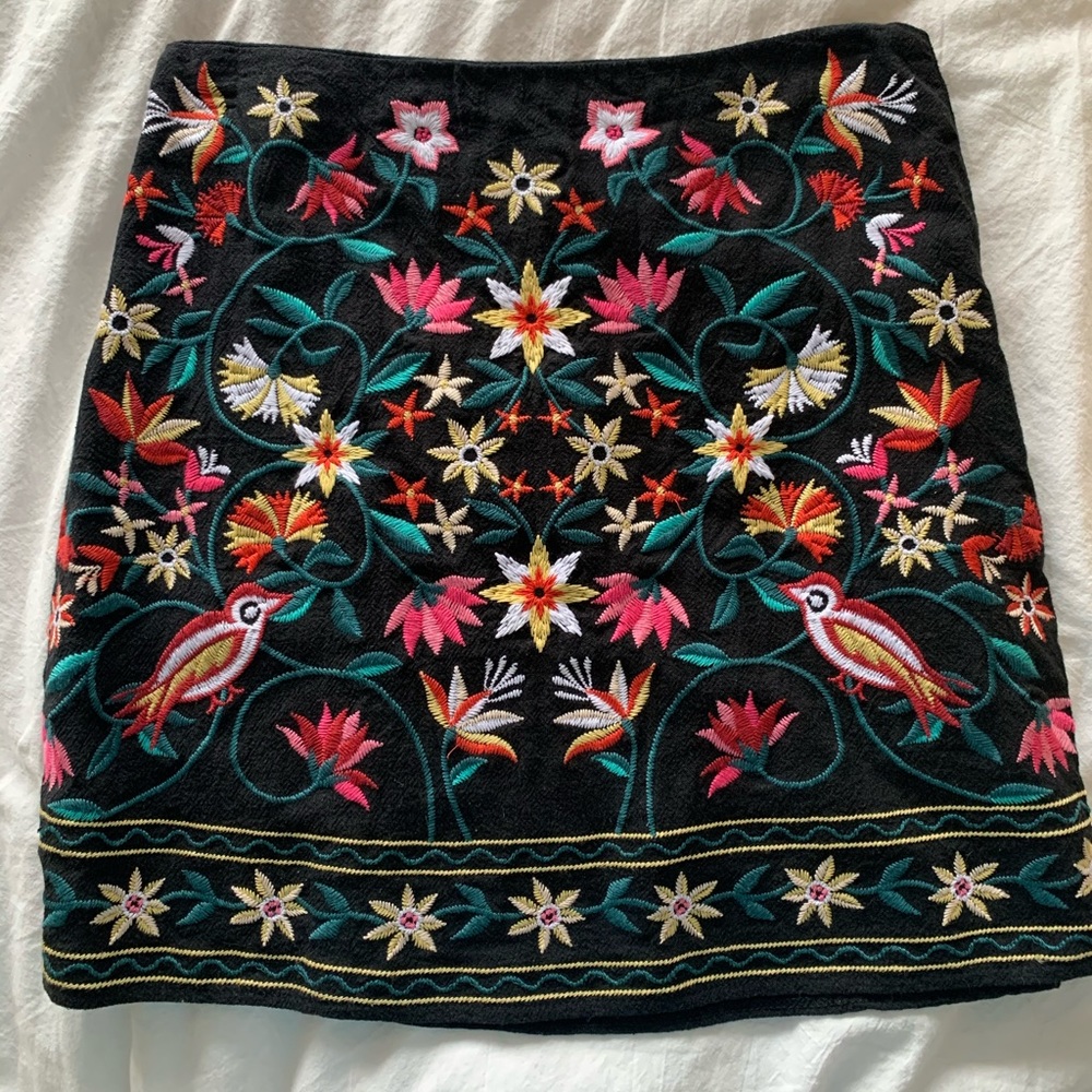 Colorful pencil skirt